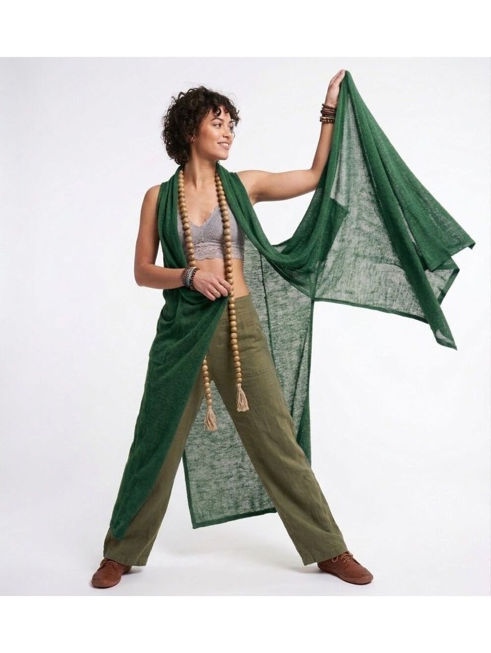 Heart Chakra Cape: Love & Healing Duster